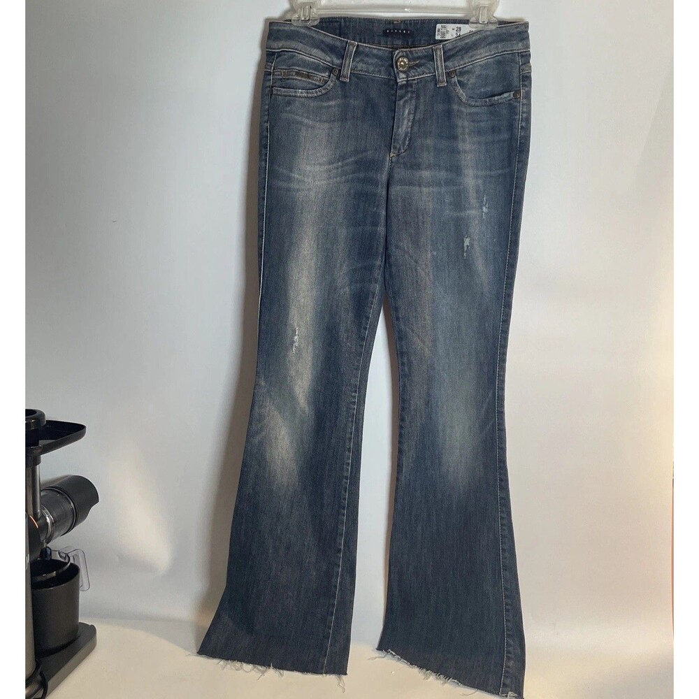 Vintage Sisley Prague Jeans Skinny Bootcut Women’s W 28
